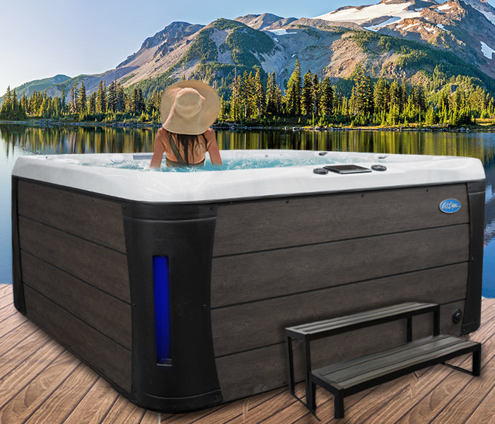 Calspas hot tub being used in a family setting - hot tubs spas for sale Alhambra